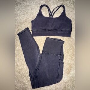 Salty Honey workout lounge set bra and leggings